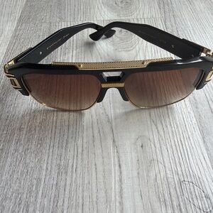 DITA Grandmaster Four DRX-2060 Black Gold Luxury Sunglasses 58 Made in Japan
